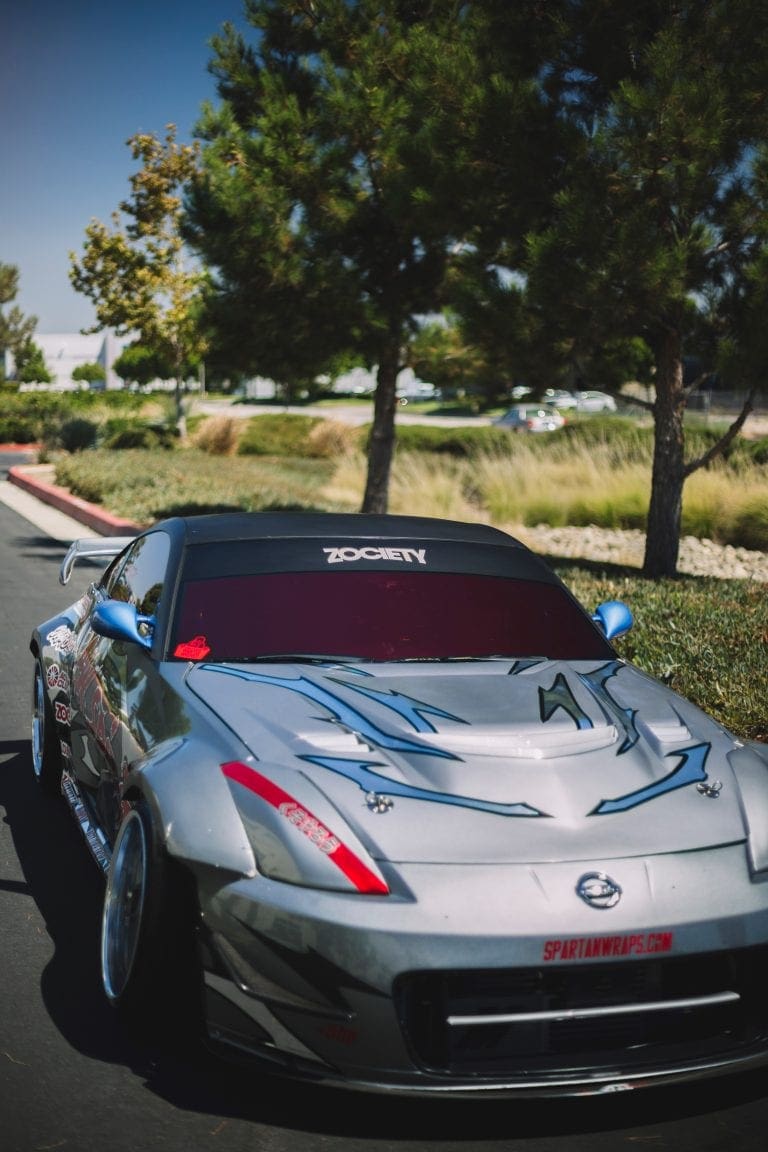For ZOCIETY Decal Sticker Vinyl Die Cut Windshield Banner Window 350Z 370Z