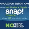 SNAP Financing 100 Day Pay Out Option!
