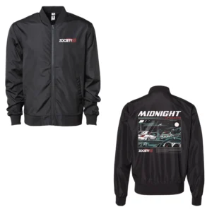 ZOCIETY MIDNIGHT CHASER 350Z LIGHTWEIGHT BOMBER JACKET