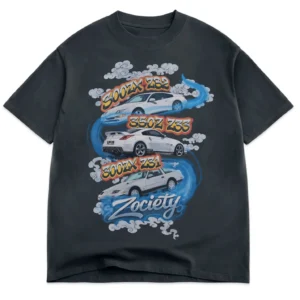 ABOVE THE CLOUDS OVERSIZED TEE
